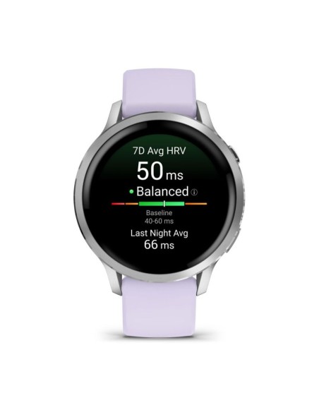 GARMIN Venu 4 41mm Gray Silver Periwinkle Smartwatch