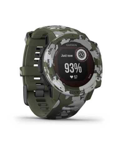 Garmin Instinct Solar Camo Watch Green 0100229306