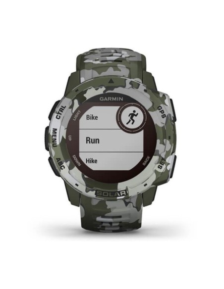 Garmin Instinct Solar Camo Watch Green 0100229306