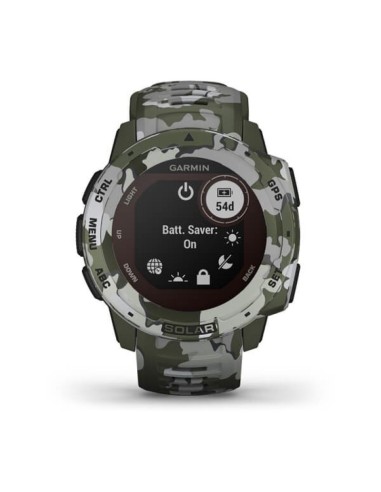 Garmin Instinct Solar Camo Watch Green 0100229306