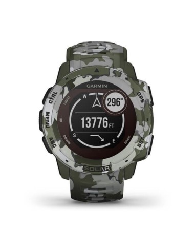 Garmin Instinct Solar Camo Watch Green 0100229306