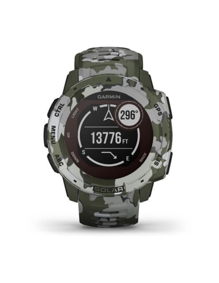 Garmin Instinct Solar Camo Watch Green 0100229306