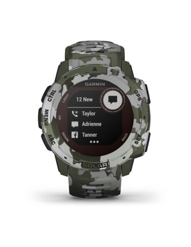 Garmin Instinct Solar Camo Watch Green 0100229306