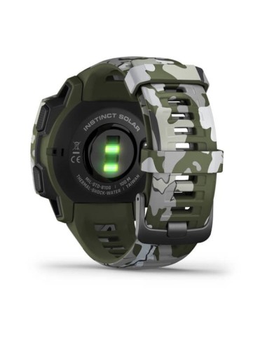 Garmin Instinct Solar Camo Watch Green 0100229306