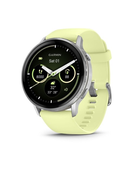 GARMIN Venu 4 45mm Gray Silver Citron smartwatch