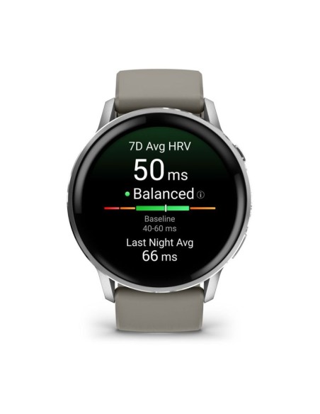 Garmin Venu 4 45mm Silver Silver Gray smartwatch