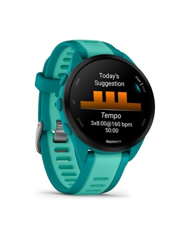 Garmin Forerunner 165 Music AMOLED 43mm Turquoise Aqua Sports Watch