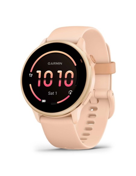 Garmin Vivoactive 6 Pink Dawn P Dawn Metallic watch
