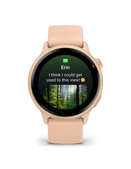 Garmin Vivoactive 6 Pink Dawn P Dawn Metallic watch