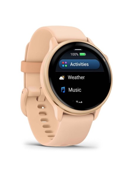 Garmin Vivoactive 6 Pink Dawn P Dawn Metallic watch