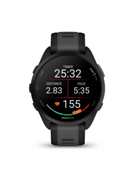 Garmin Forerunner 165 Black Slate Gray Watch 43 mm 0100286320