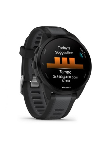 Garmin Forerunner 165 Black Slate Gray Watch 43 mm 0100286320