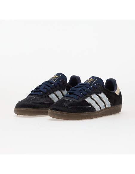 adidas Samba OG Pony Hair Night Indigo Clear Sky Women's JS3934 MBS