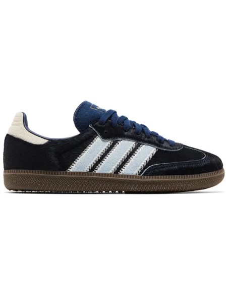 adidas Samba OG Pony Hair Night Indigo Clear Sky Women's JS3934 MBS