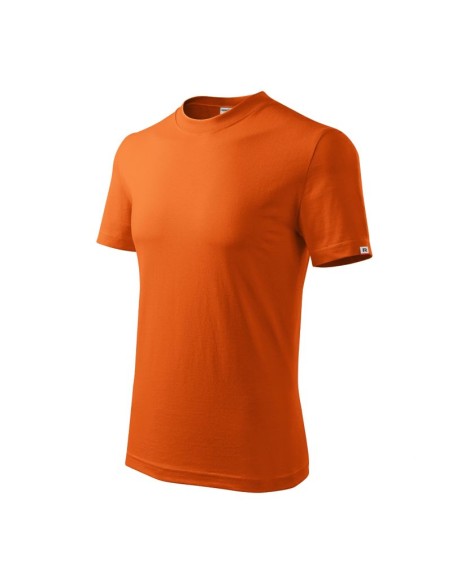 Base unisex tshirt orange brand label