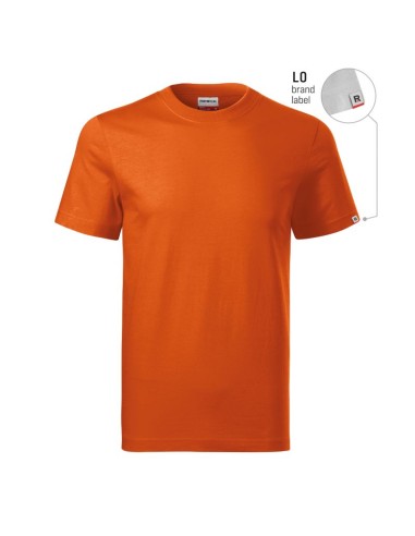 Base unisex tshirt orange brand label