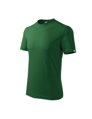 Base unisex tshirt bottle green brand label