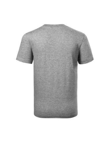 Base unisex Tshirt dark gray melange brand label