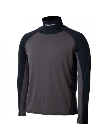Bauer Neckprotekt Children's Long Sleeve Ribano Tshirt