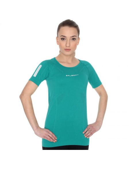 Brubeck Athletic Women's TShirt Azure Green SS11080