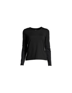 CASALL Essential Mesh Detail Long Sleeve Tshirt black