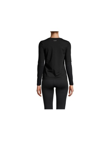 CASALL Essential Mesh Detail Long Sleeve Tshirt black