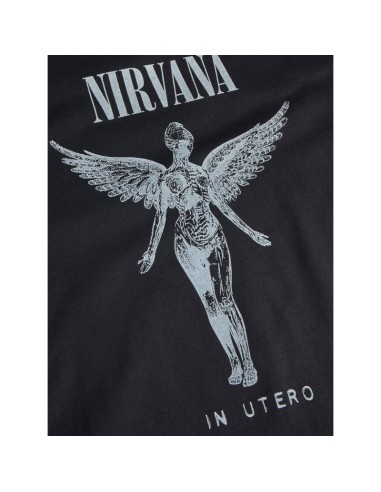 Jack Jones tshirt Nirvana JPRBLUNIRVANA SS TEE 12287521 BLACK