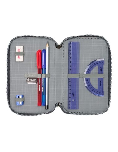 Real Madrid double filled pencil case with accessories 28 pcs 412554854