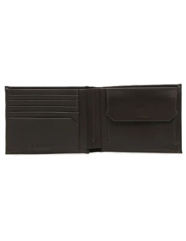 CALVIN KLEIN MEN'S LEATHER BIFOLD WALLET