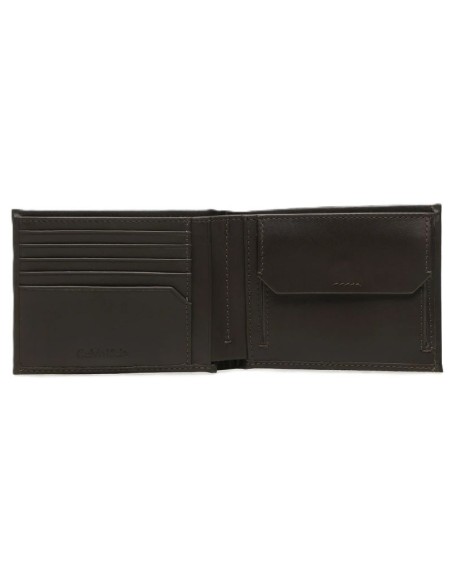 CALVIN KLEIN MEN'S LEATHER BIFOLD WALLET