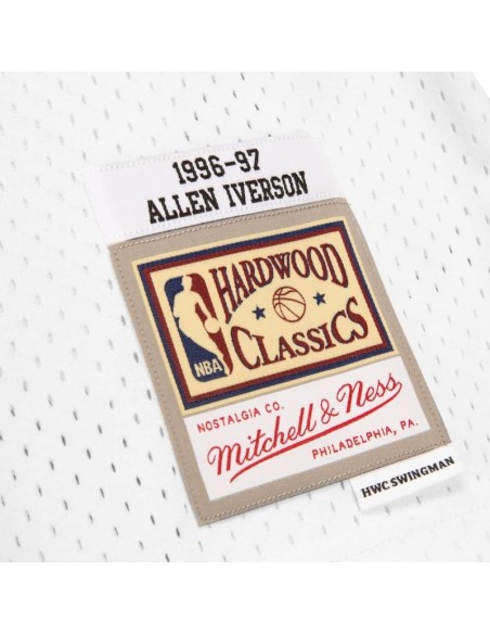 Mitchell Ness NBA Swingman Philadelphia 76ers Allen Iverson TShirt
