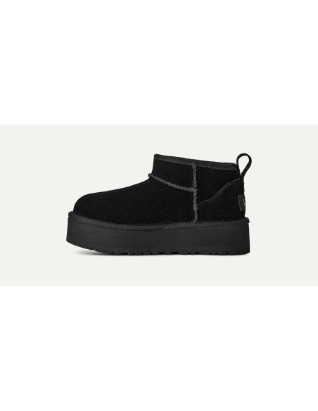UGG Kids Classic Ultra Mini Platform 1157791KBLK