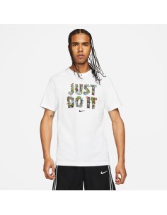 Nike Seasonal 'Just Do It' Men's Basketball Tshirt White DD0801100
