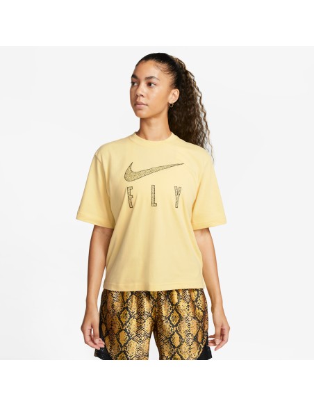Nike DriFIT Swoosh Fly Boxy Tshirt Women's Wmns Lemon Wash DV2373753