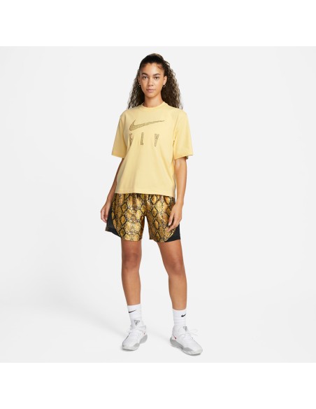 Nike DriFIT Swoosh Fly Boxy Tshirt Women's Wmns Lemon Wash DV2373753