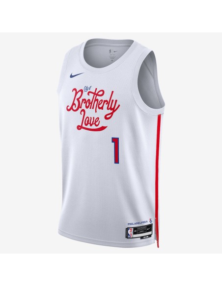 Nike Philadelphia 76ers Swingman Jersey City Edition 22 James Harden Tshirt DO9606107