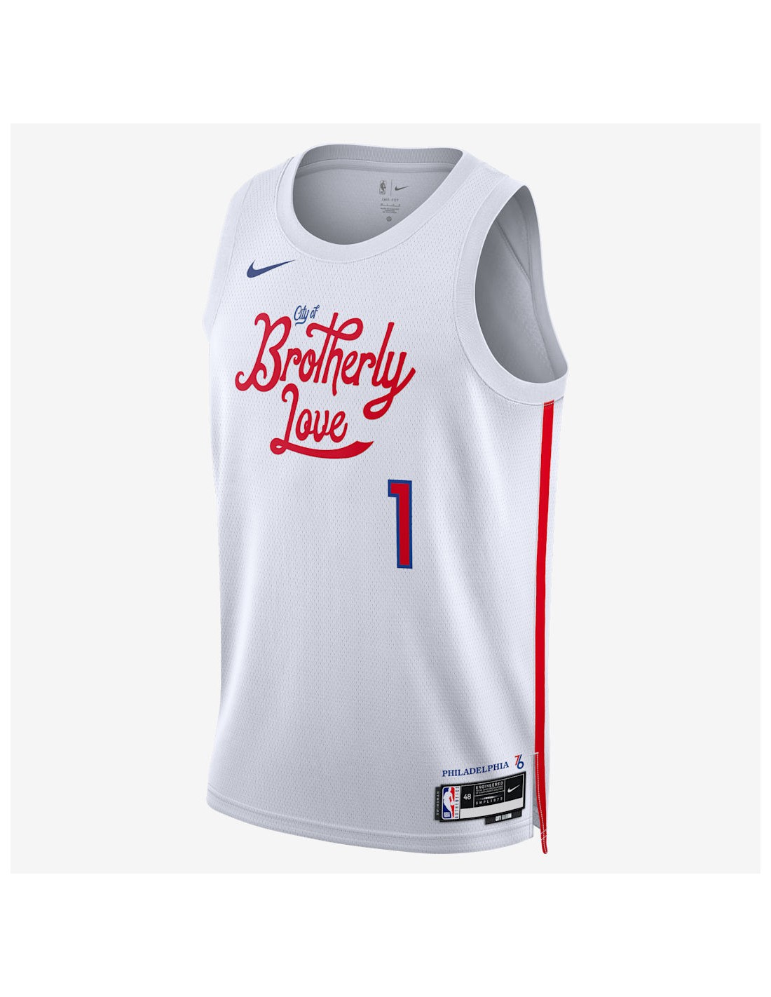 Nike Philadelphia 76ers Swingman Jersey City Edition 22 James Harden Tshirt DO9606107