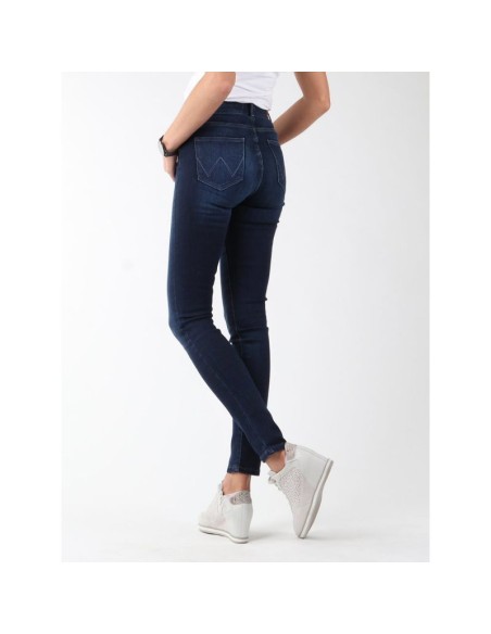 Wrangler High Rise Skinny Subtle Blue jeans W27HX786N