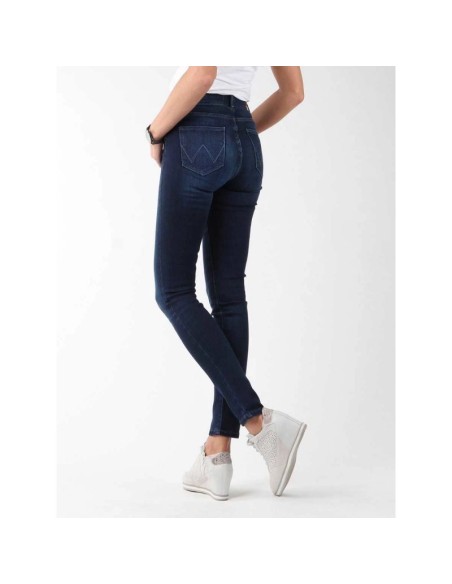 Wrangler High Rise Skinny Subtle Blue jeans W27HX786N