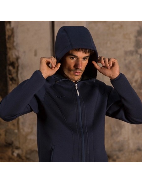 Joma Ανδρικό Φούτερ με Κουκούλα Μπλε 101028-331