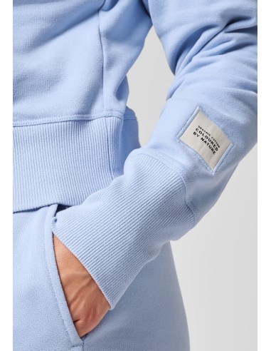 CASALL Natural Dye Terry Crew Neck sweatshirt blue