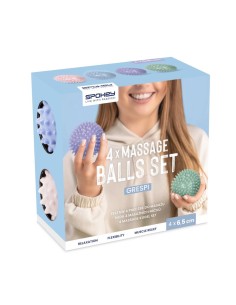 Massage ball set 4 pcs Spokey GRESPI