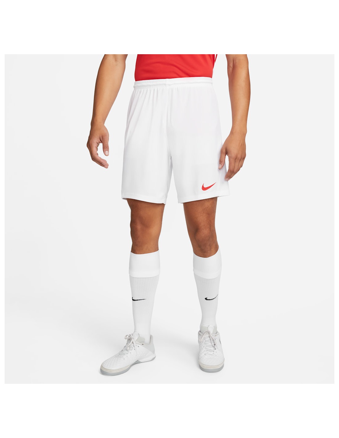 Nike Park III Αθλητική Ανδρική Βερμούδα Dri-Fit Λευκή BV6855-103