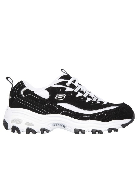 Skechers D"lites Biggest Fan Γυναικεία Chunky Sneakers Μαύρα 11930-BKW