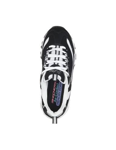 Skechers D"lites Biggest Fan Γυναικεία Chunky Sneakers Μαύρα 11930-BKW