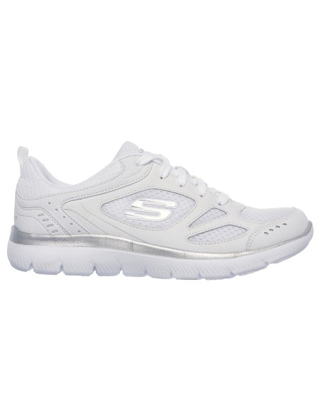 Skechers Summits Γυναικεία Sneakers Λευκά 12982-WSL