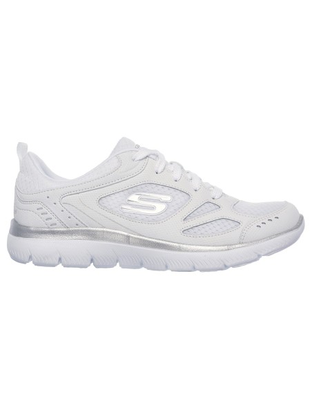 Skechers Summits Γυναικεία Sneakers Λευκά 12982-WSL