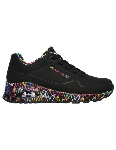 Shoes Skechers Uno Loving Love W 155506BBK