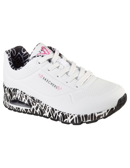 Skechers UnoLoving Love 155506WBK