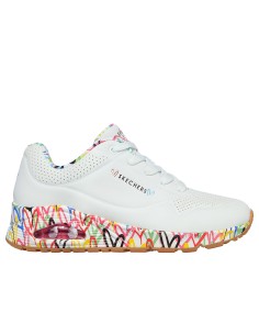 Skechers UnoLoving Love 155506WHT